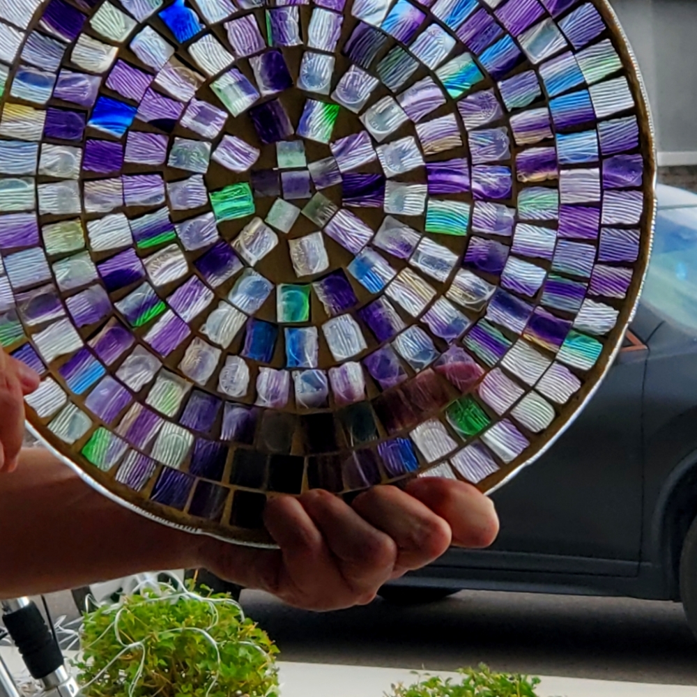 Home Interiors Mosaic Plate